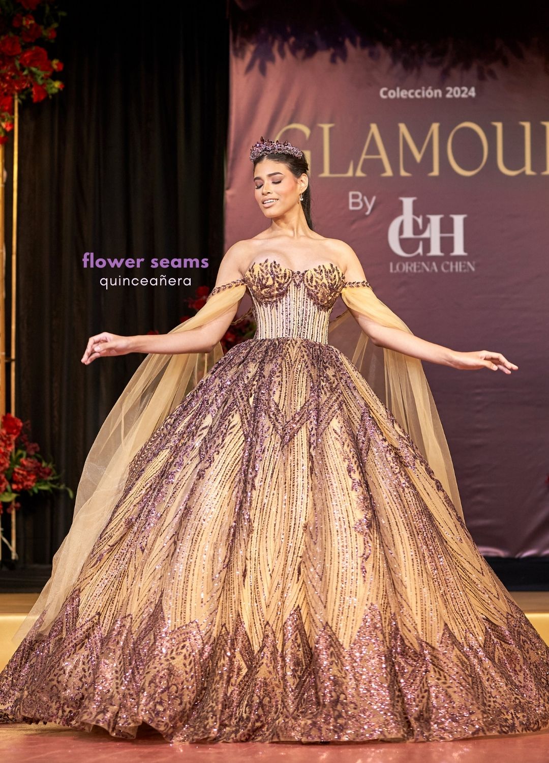 Colección GLAMOUR | Vestido para quinceañera